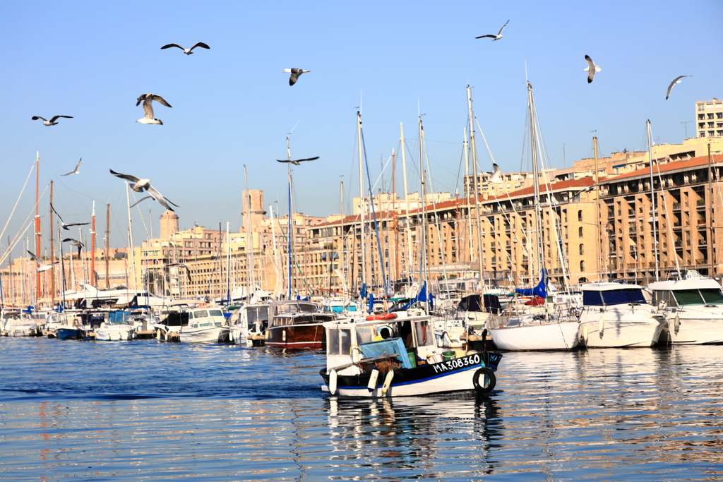 マルセイユ港への帰港