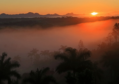 Viñales渓谷の夜明け2