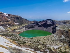 蔵王の御釜　文元達也