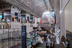 京都駅にて