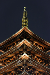 ５分の３の赤塔