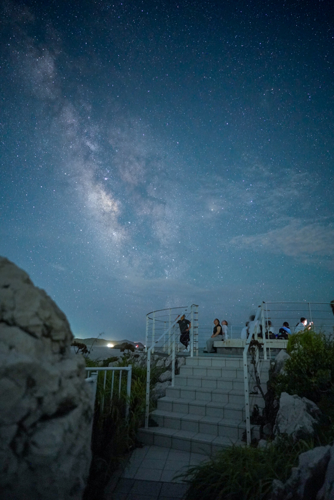 星空を見上げて
