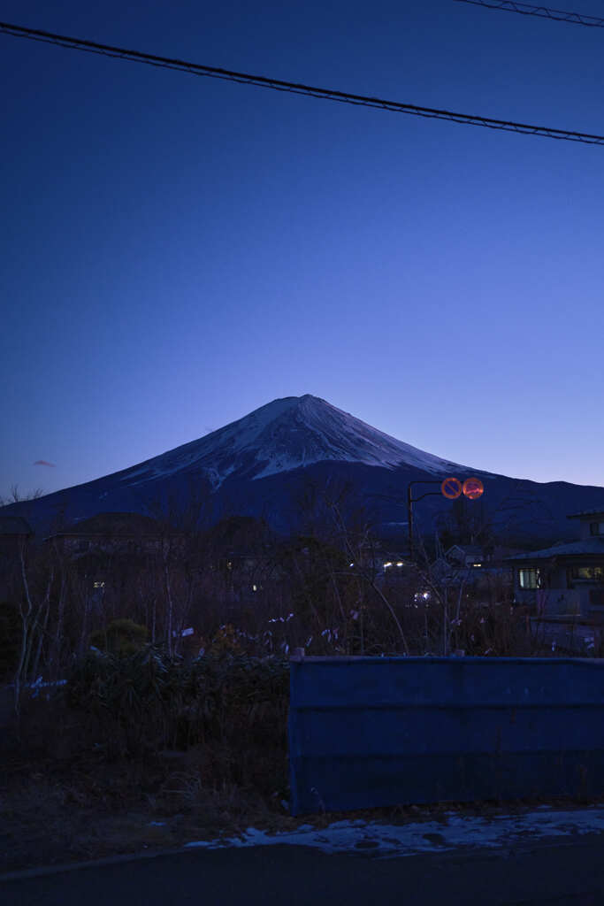 Mt.Fuji at night