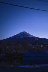 Mt.Fuji at night