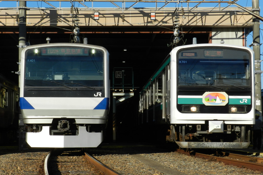 新旧常磐線！！