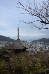 千光寺から見下ろした尾道