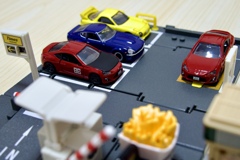 なんか速そうな駐車場