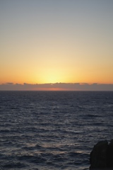 隠キャな夕日