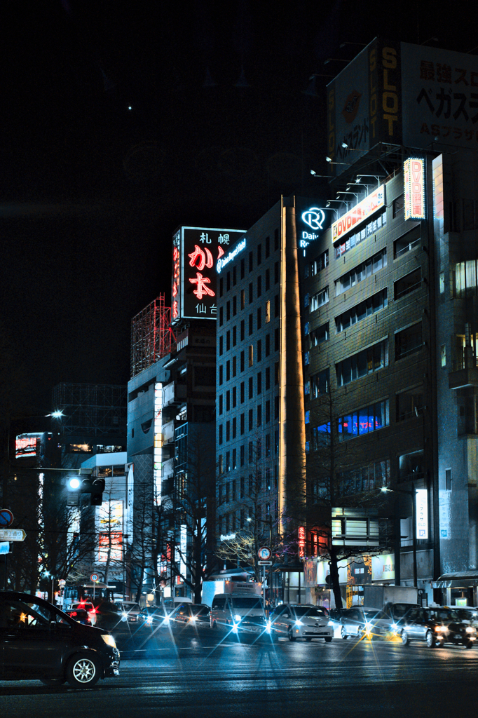 夜の仙台