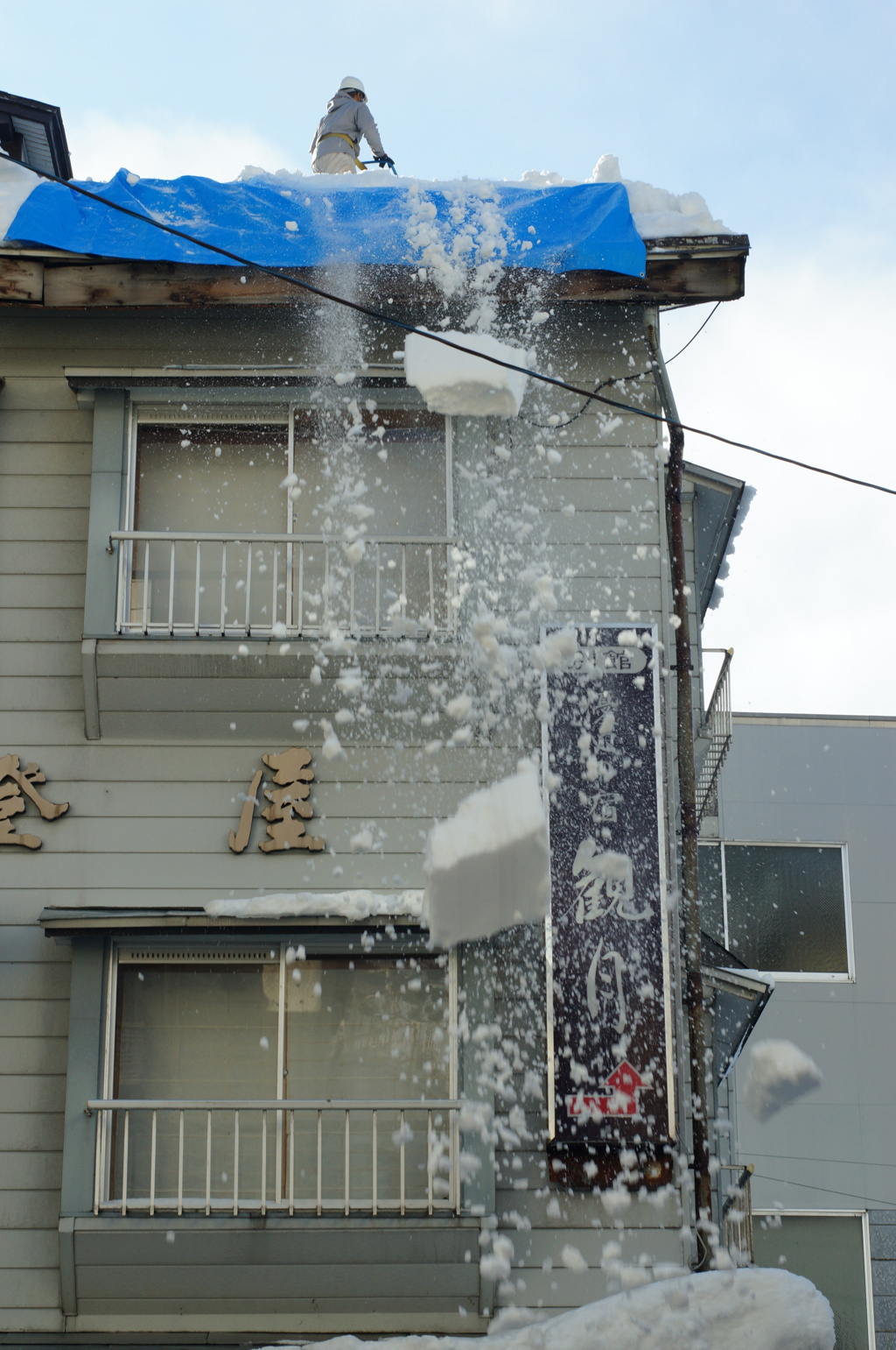 雪下ろし