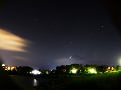 初の夜景撮影