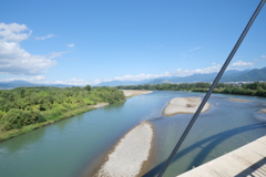 屋島橋から見た千曲川