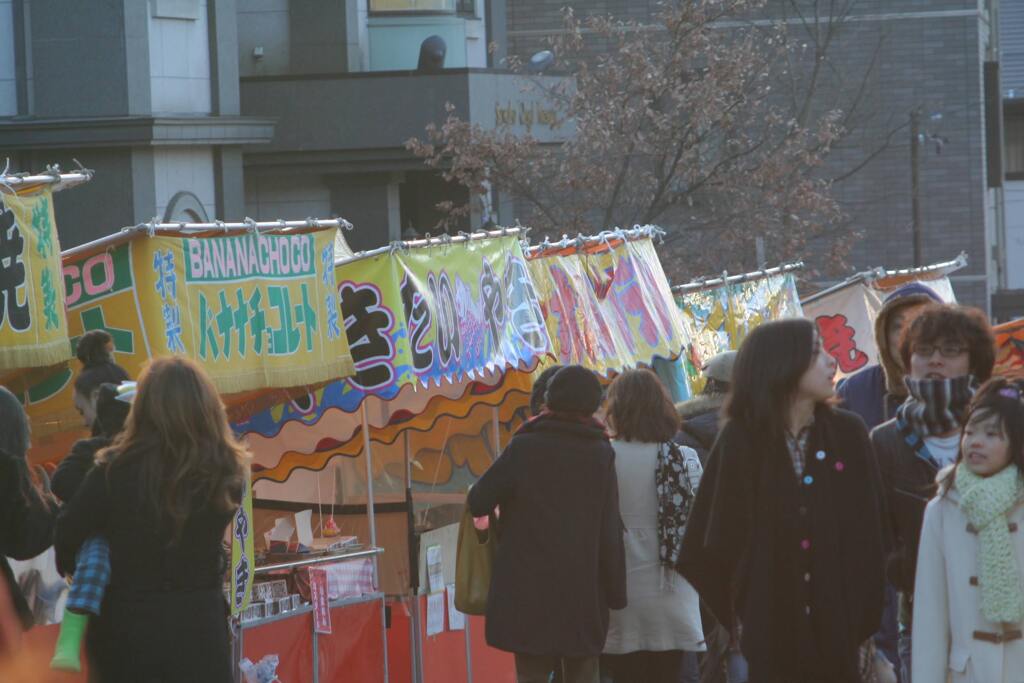 お正月の諏訪大社下社秋宮　2010/1