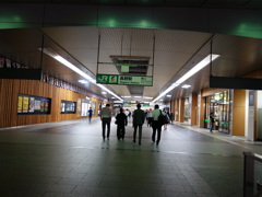 長野駅東口の四銃士感