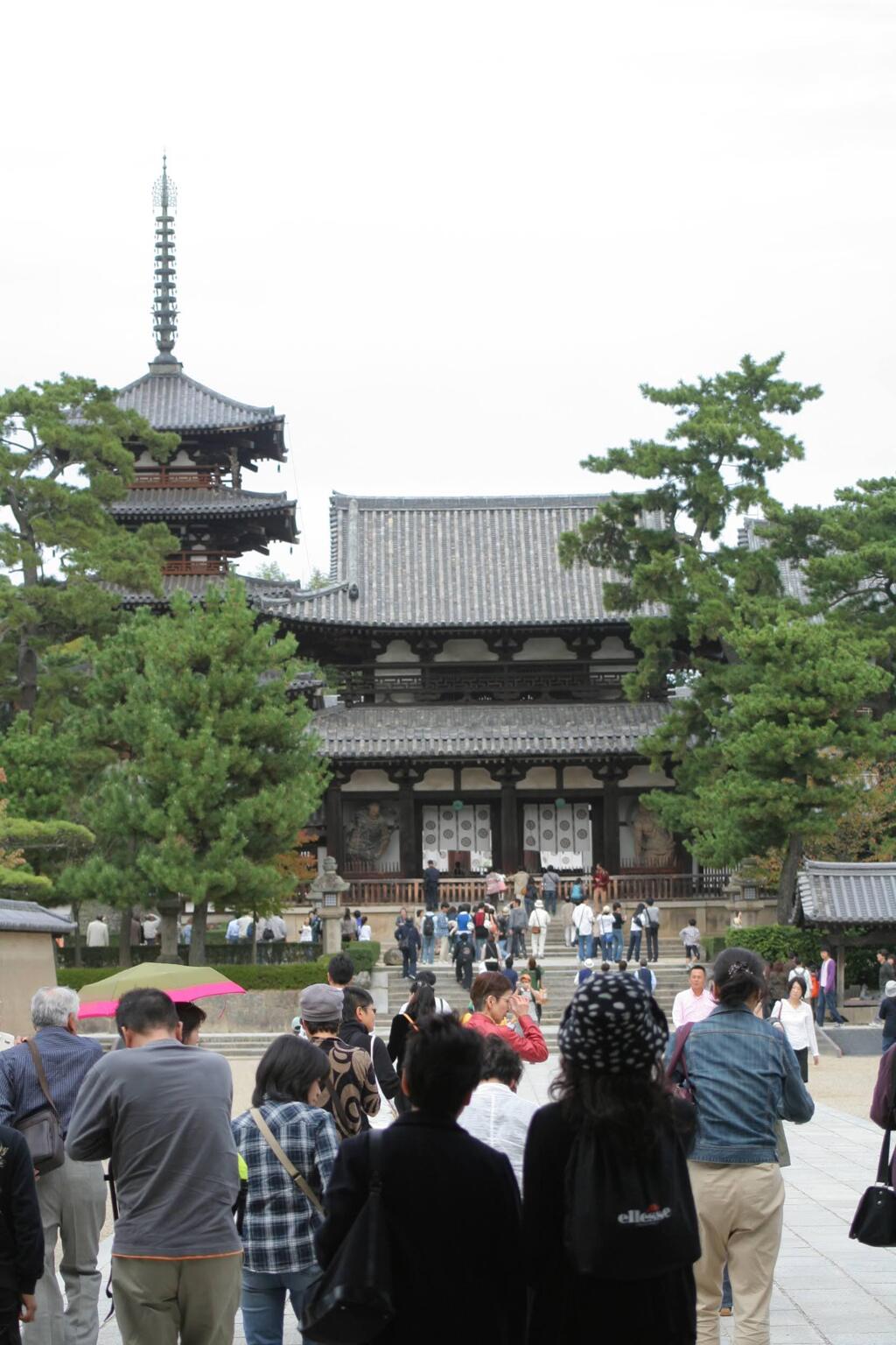 法隆寺正面　2008/10