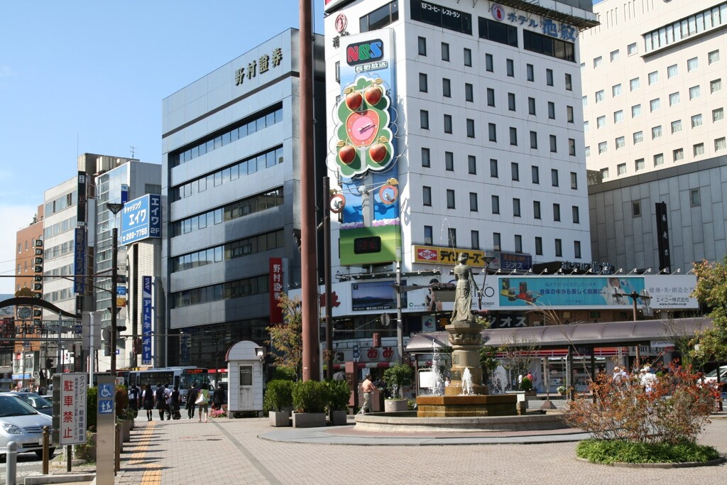 昔の長野駅前　2006年9月