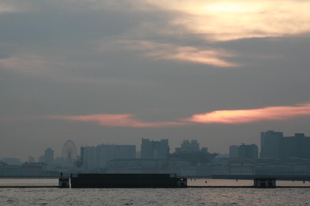 夕暮れの海　2010/9