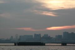 夕暮れの海　2010/9