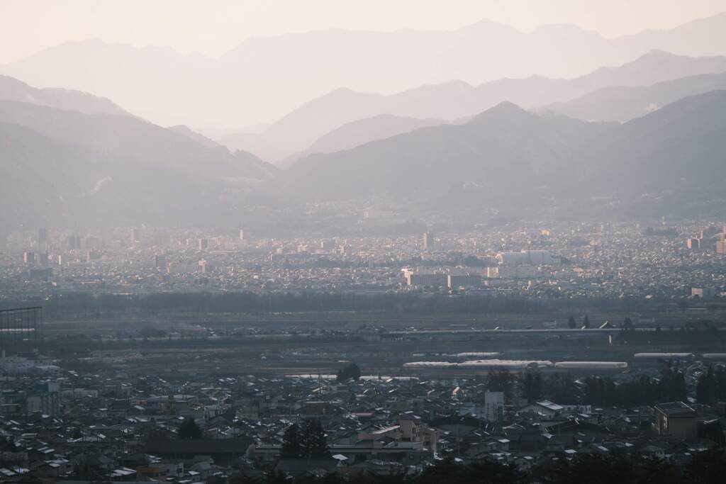 須坂市、長野市