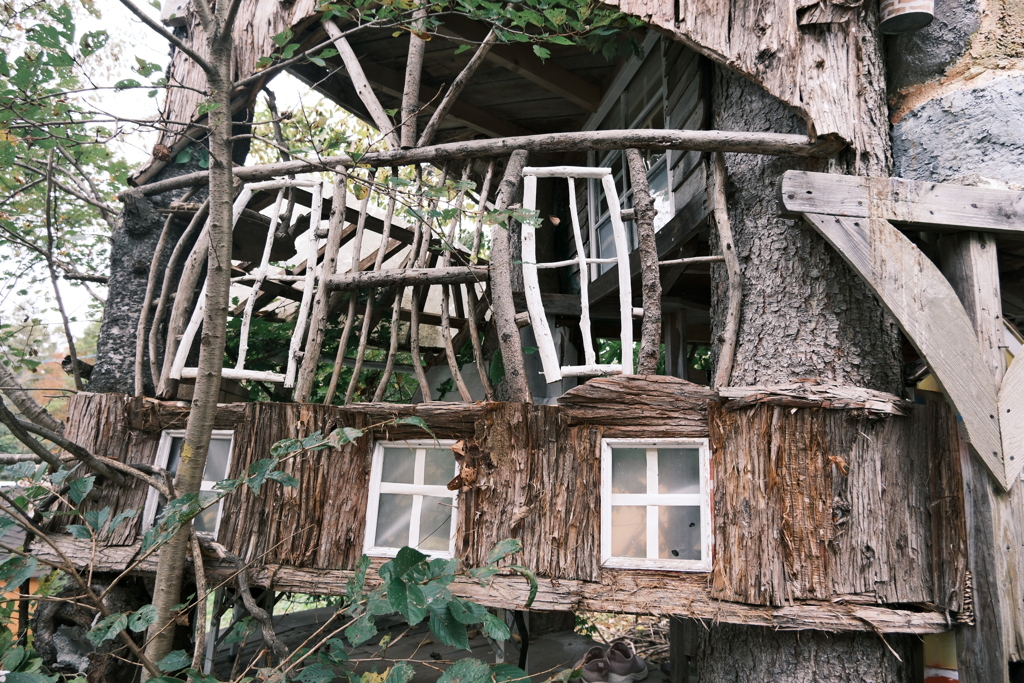 飯綱にあるお菓子屋さんの建物