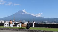 田子の浦から富士山