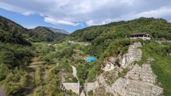 浅川ダムからの景色