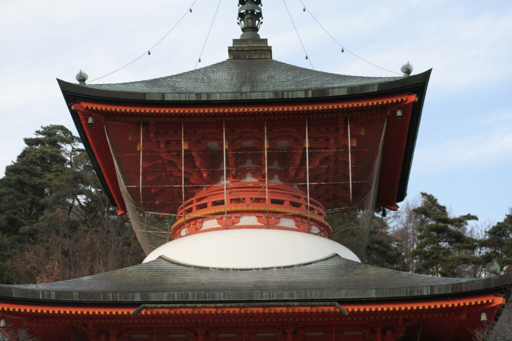 善光寺からさらに山側にある雲上殿　2006/12