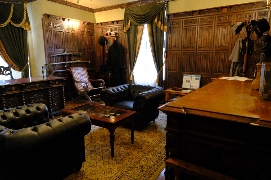 城内のシャーロックホームズの部屋
