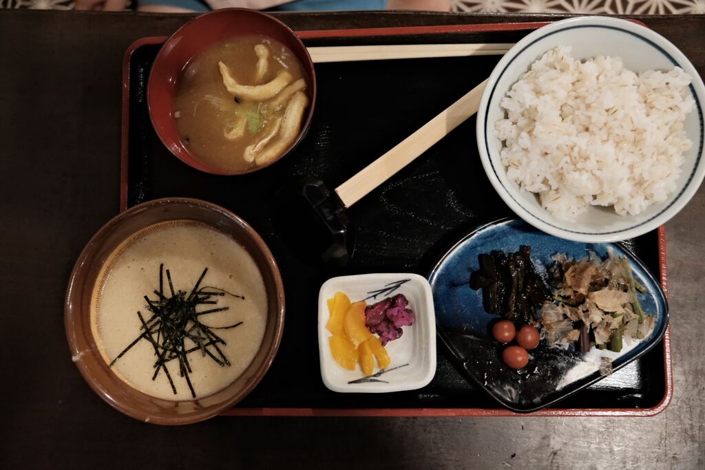 芋汁定食