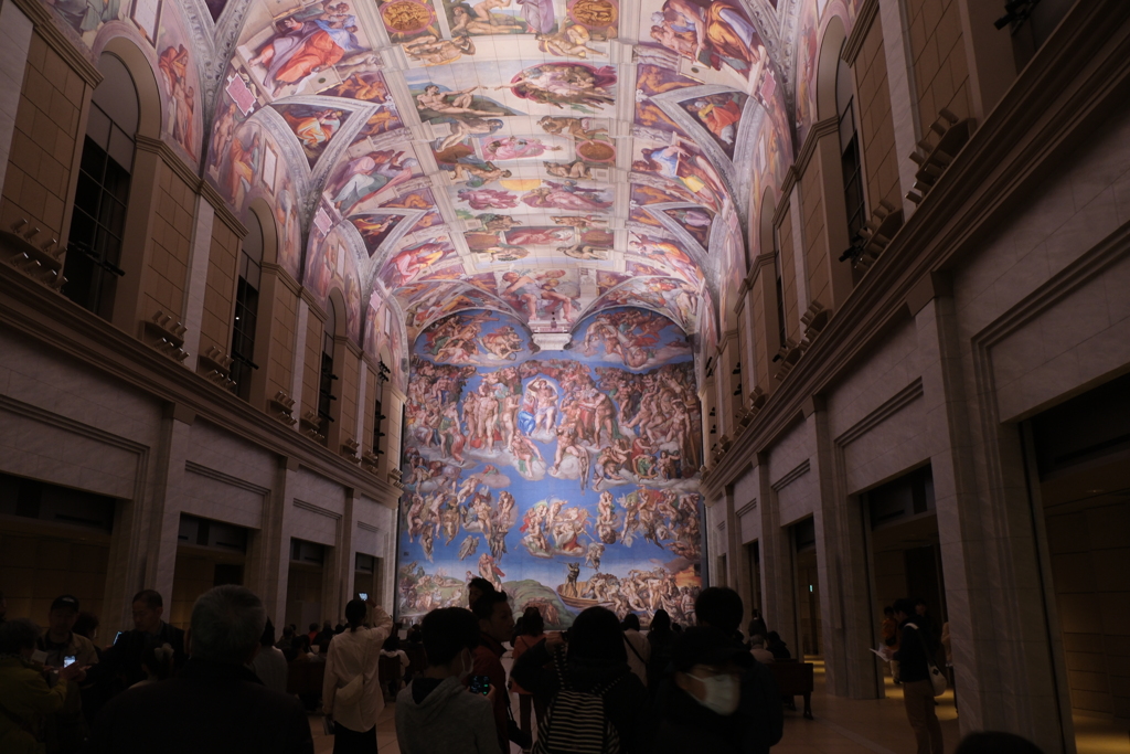 大塚国際美術館！写真撮れるし、良き！本物は1つもないけど！