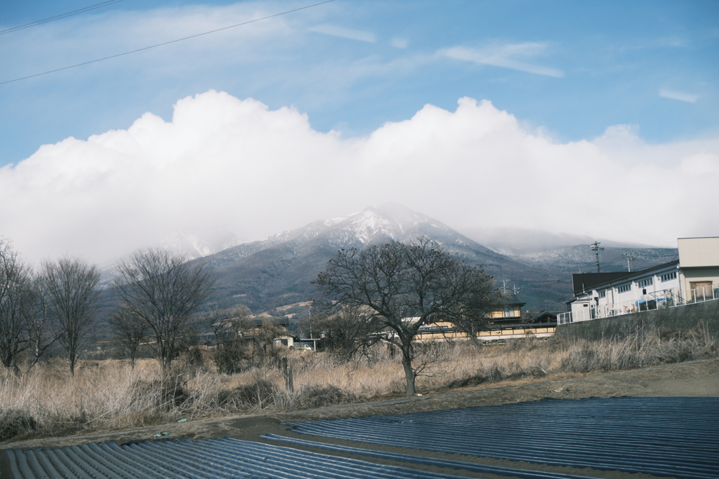 浅間山かなあ？