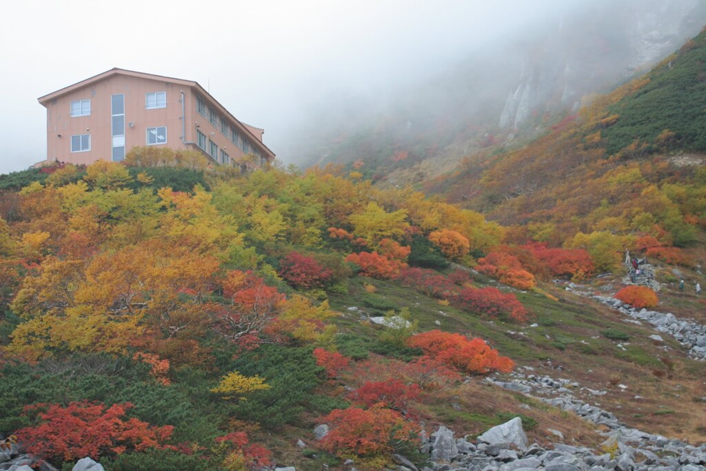 千畳敷カールの周辺景色　2012/10