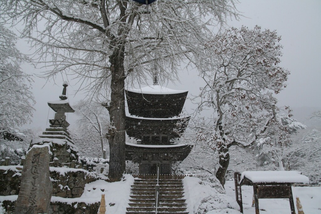 上田　前山寺　2008年