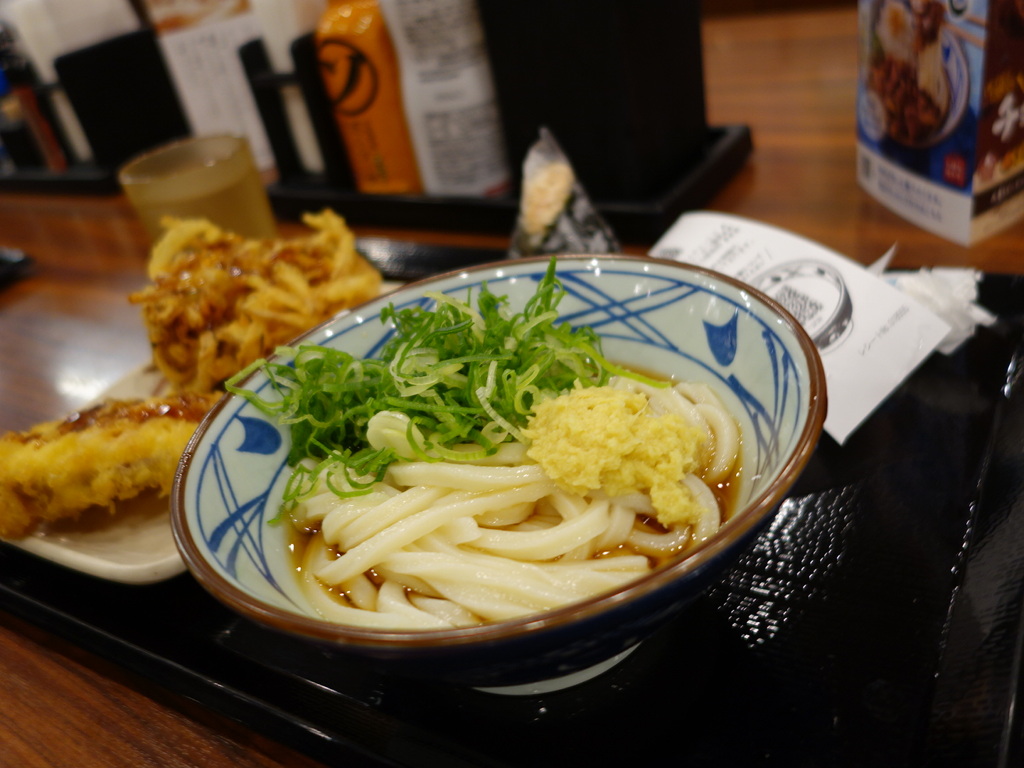 久々の丸亀製麺のうどん