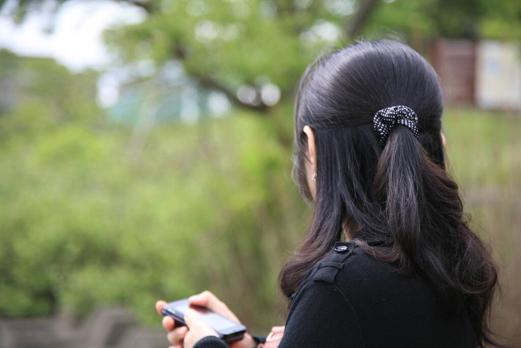 後ろ姿　2010年5月