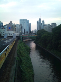 御茶ノ水と神田川辺り　2010/10