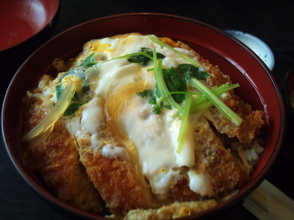 駒ヶ根でカツ丼　2011/10