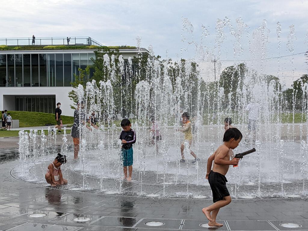 噴水公園　2022年7月