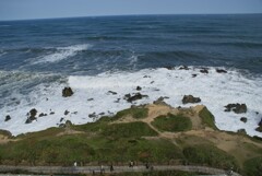 犬吠埼辺りで地球がまあるく見えるらしい。見えてる？　2009/9