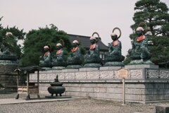 善光寺六地蔵の全景　2025/6