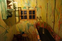 髪の毛が変な色になっちゃうであろうお風呂ありました。