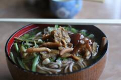 山菜そば頂きました　2006/11