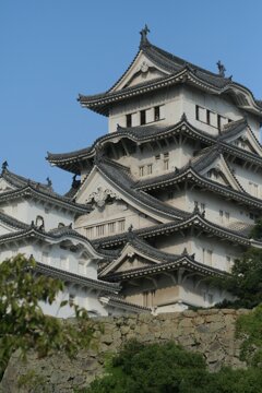 姫路城をズーム　2008/10