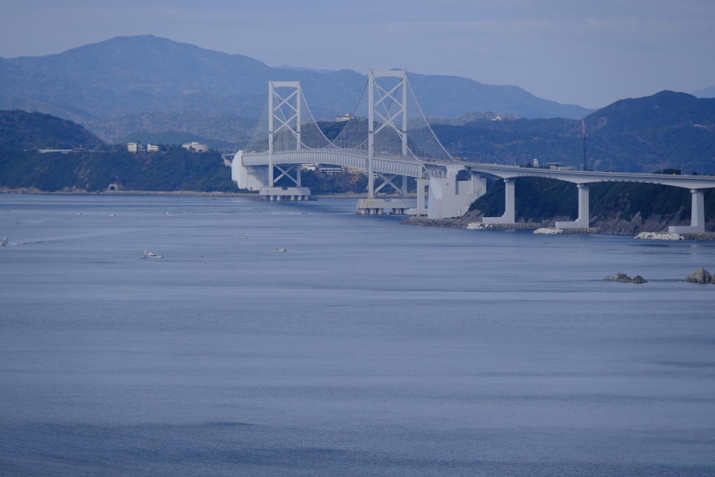 鳴門大橋　淡路島方面から