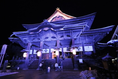 灯明まつりの善光寺