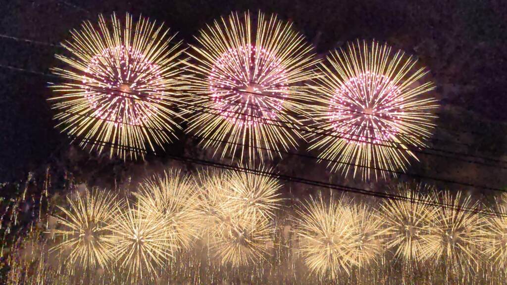 昨年のえびす講花火大会　2024/11