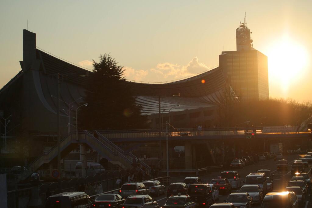 明治神宮散歩 代々木体育館　2009/1