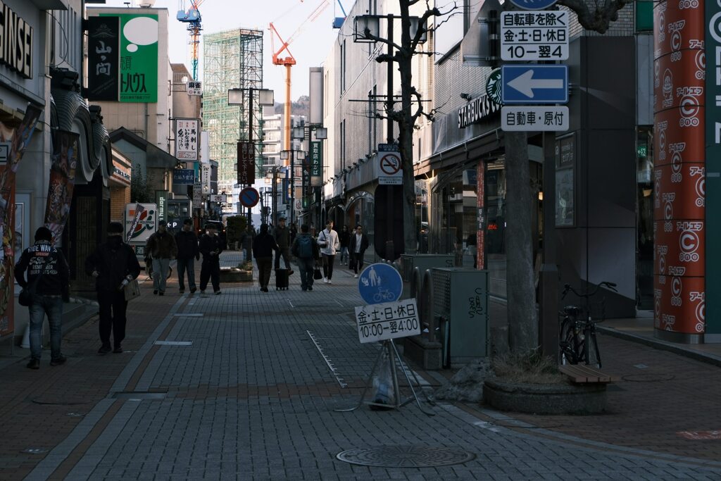 長野駅前２線路通り