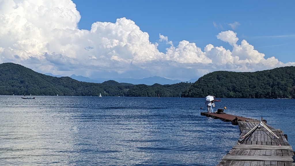野尻湖桟橋