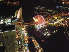 ほんと横浜の夜景は綺麗だなぁと思った。　2009/12
